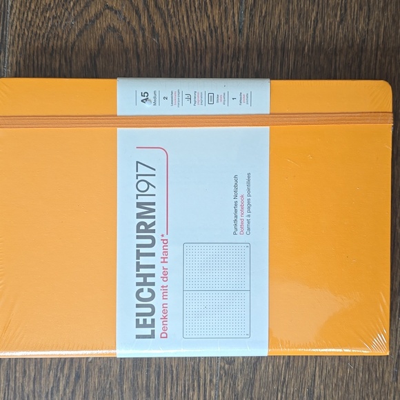 ❤️BUY 5 GET 3 FREE Leuchtturm1917 Notebook Medium (A5), Hardcover, Lobster - Picture 9 of 16